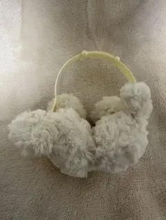 ミッキー型　耳当て　ファー