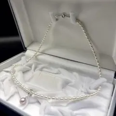 希少✨美品✨ミキモト　PERLITA 　パール　ネックレス　シルバー925