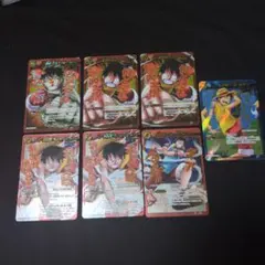 貴重】 ミラバト ワンピース ミラクルバトルカードダス プロモ ルフィ