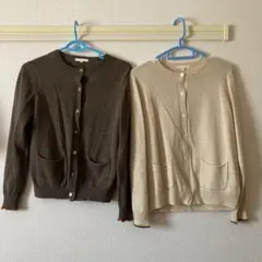 スタディオクリップ　カーディガン　2セット まとめ売り M