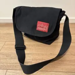 美品　マンハッタンポーテージ メッセンジャーバッグ 黒 ショルダーバッグ
