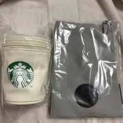 2026年スタバ福袋　サコッシュとポーチのセット