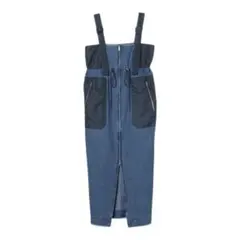 JEANASIS デニムパッチワークジャンスカ　Freeサイズ