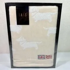 DAKS ダックス　スポーツタオル　ダックスフンド　犬　総柄