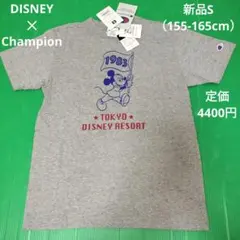 DISNEY✕Champion　コラボTシャツ　新品S