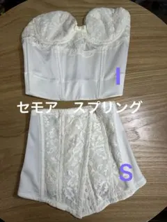 背中開き　セモアスプリングブライダルインナー（パット付き）