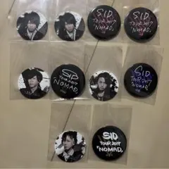 シド SID TOUR 2017 NOMAD 缶バッジ ステッカー