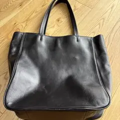 green label relaxing レザートートバッグ