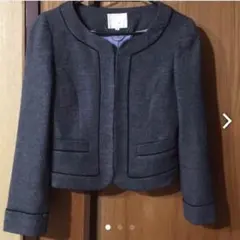 【お値下げ】ノーカラージャケット サイズ7号