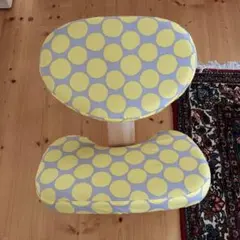 防水加工生地 バランスイージーカバー バランスチェアカバー 黄色 花柄