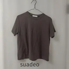 suadeo 半袖 Tシャツ ブラウン
