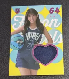 Fubon Angels 実使用　コスチュームカード　東東