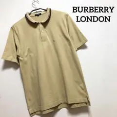 BURBERRY LONDON ベージュ ポロシャツ M