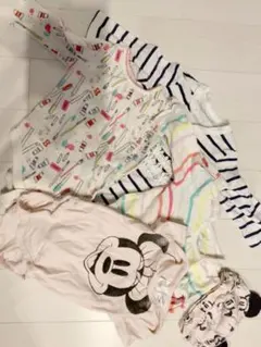 60センチ ベビーロンパース 4点セット