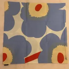 【新品】マリメッコ marimekko クッションカバー ウニッコ柄 ブルーのサムネイル