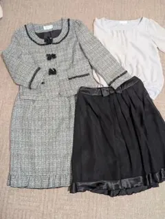 セレモニースーツ　13号（XL）4点セット　入学式