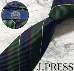 極美品 J.PRESS ネクタイ アーガイルサザーランド