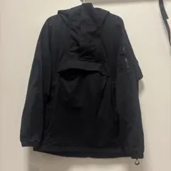 Oakley ブラック マウンテンパーカー テックパーカー ドローコード付き Oakley ブラック マウンテンパーカー テックパーカー ドロー