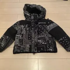 DC♡ペイズリー柄おしゃれダウンジャケット100