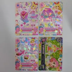 アイカツカード ピンクピルエットコーデ Aurora Fantasy