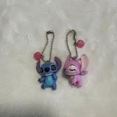 スティッチ＆エンジェル キーホルダーセット