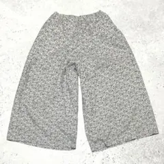 Samansa Mos2 ワイド パンツ フリーサイズ レディース 花柄 総柄