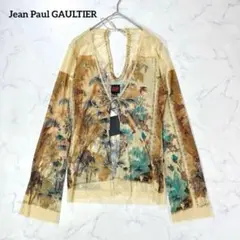 新品タグ付♡ジャンポールゴルチエ パワーネット カーディガン 花柄 y2k 総柄のサムネイル