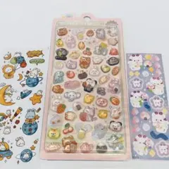 【おまけシール付き】 ボンボンドロップシール 3Dシール PK