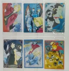 鋼の錬金術師ウエハース2 ビジュアルカード 6種セット