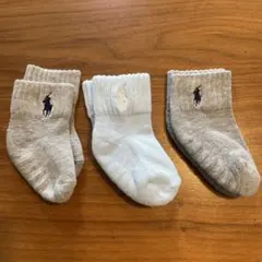 新品未使用　ベビー靴下 3足セット