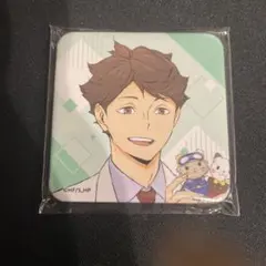 ハイキュー ナンジャタウン ましかく缶バッジ 及川徹