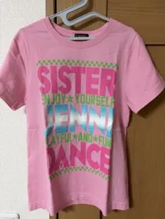 SISTER JENNI 半袖Tシャツ ピンク ロゴプリント 120のサムネイル