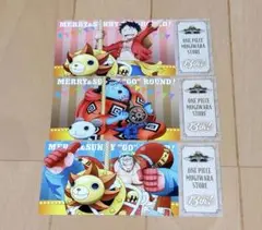ONEPIECE 麦わらストア チケット風カード