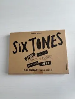 SixTONES カレンダー 2021.4-2022.3