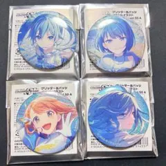 グリッター缶バッジ 50a モモジャン まとめ