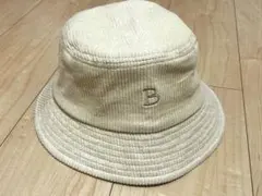 BEAMS バケハ　ハット　アイボリー