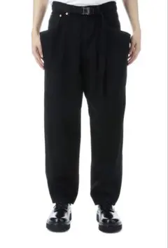 25AW sacai ブラックデニムパンツ 25-03886M サイズ2のサムネイル