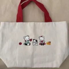 ファミリア ランチバッグ ストライプ ファミちゃん リアちゃん