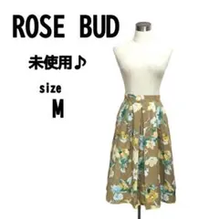 ✨ほぼ新品 【M】ROSE BUD ローズバッド レディース 花柄 スカート