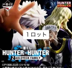 一番くじ HUNTER×HUNTER ZAOLDYECK FAMILY 1ロット - メルカリ