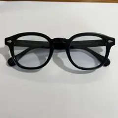 MOSCOT LEMTOSH ブラックサングラス 44 NYC 透明レンズ MOSCOT LEMTOSH ブラックサングラス 44 NYC 透明レンズ - メルカリ
