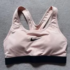 Nike Dri-FIT ピンク スポーツブラ S