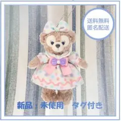 ダッフィー　フェルトレターズオブフレンドシップ　ぬいぐるみバッジ　シェリーメイ