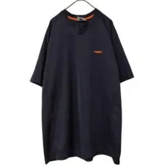 訳あり【K・SWISS】メンズ　トレーニング用　シャツ　大きいサイズ　LL　黒