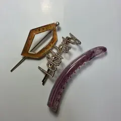 ヘアアクセサリー3点セット