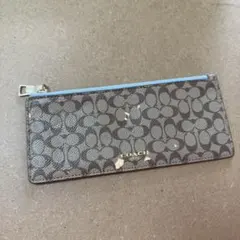 COACH コーチ シグネチャー フラットポーチのサムネイル