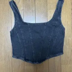 【Spray プレミアム】デニムトップス　y2kのサムネイル