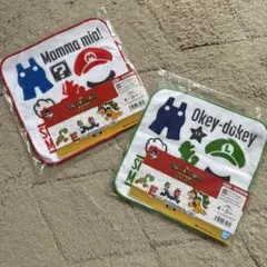 スーパーマリオ マリオ ルイージ 一番くじ Ｅ賞 タオル