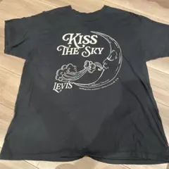 リーバイス　KISS THE SKY 抜染プリントTシャツ　ビッグサイズ
