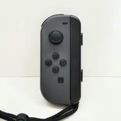 【純正品】Joy-Con ジョイコン　グレー　灰色　黒色　L　左　ストラップ付き